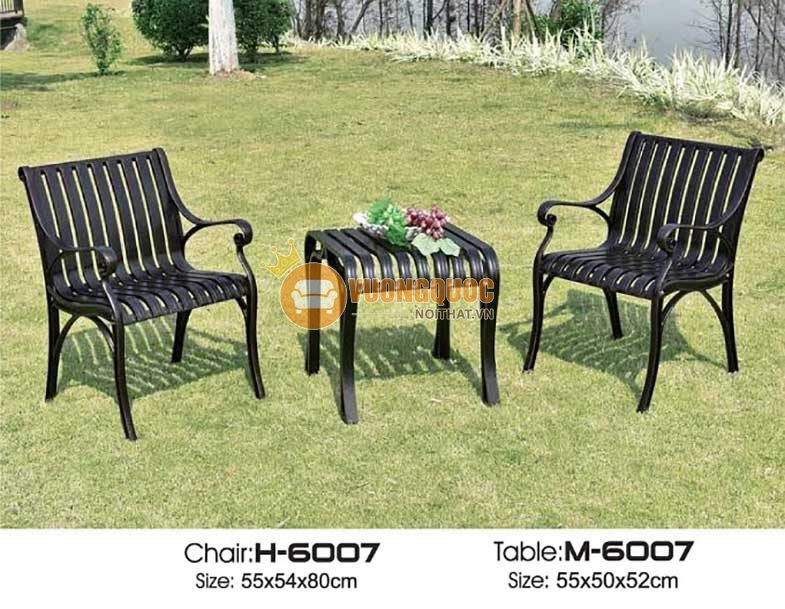 Bộ bàn ghế sân vườn sang trọng ZX M6007H6007-1